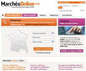 Marchés Online, la grande adresse des appels d’offres